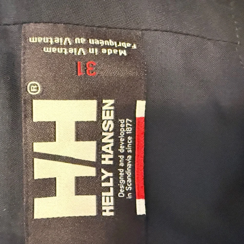 Helly Hansen Mens 31 Black Technical Performance Hiking Sailing Shorts B246
